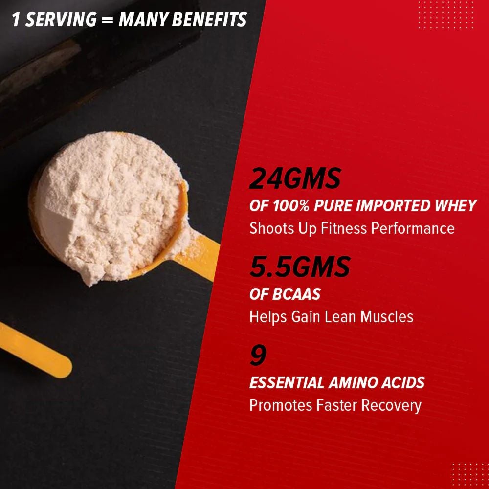 GNC Pro Performance 100% Whey Protein Powder - 907 gm (1.99 Lb)