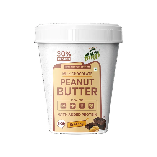 High Protein Health Ninja Milk Chocolate Peanut Butter | Crunchy