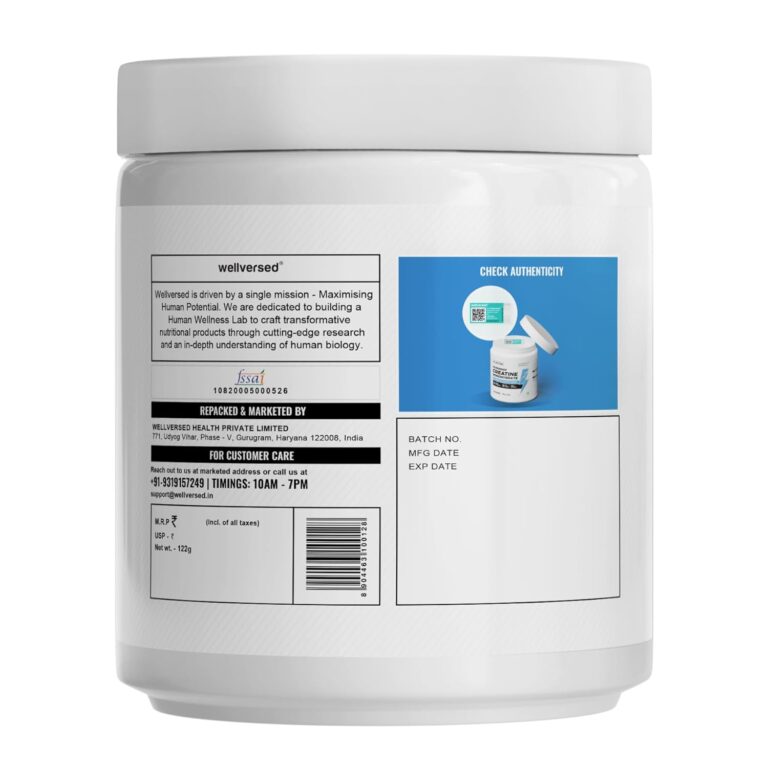 Wellcore – Pure Micronised Creatine Monohydrate (Fruit Fusion, 33 Servings)