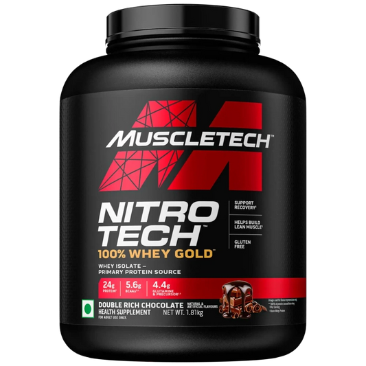 Muscletech Nitro-Tech Whey Gold Protein Powder 55 servings