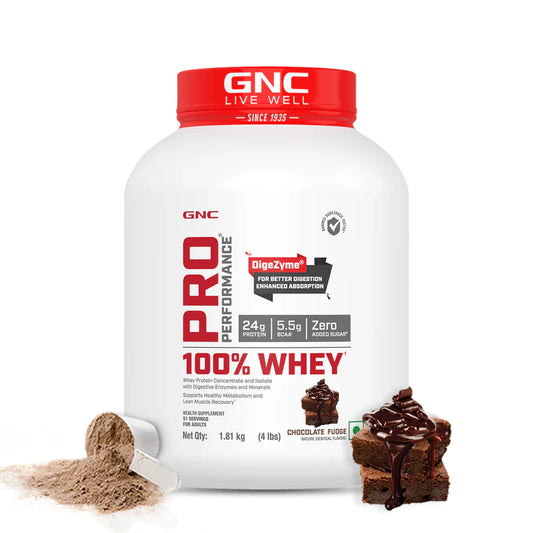 GNC Pro Performance 100% Whey Protein Powder 4lbs
