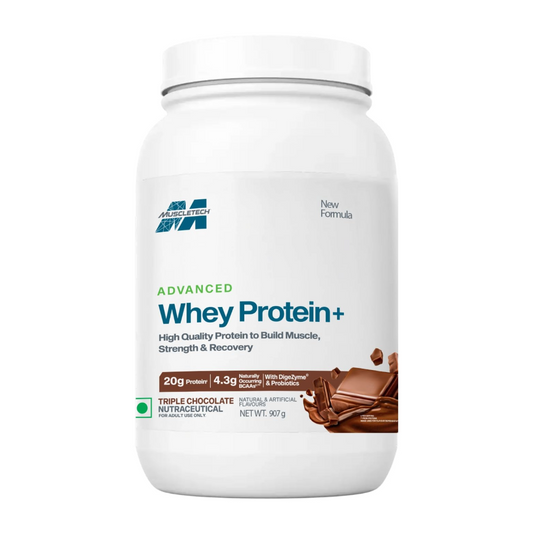 MuscleTech Advanced Whey Protein+ | Triple Chocolate | 907 g