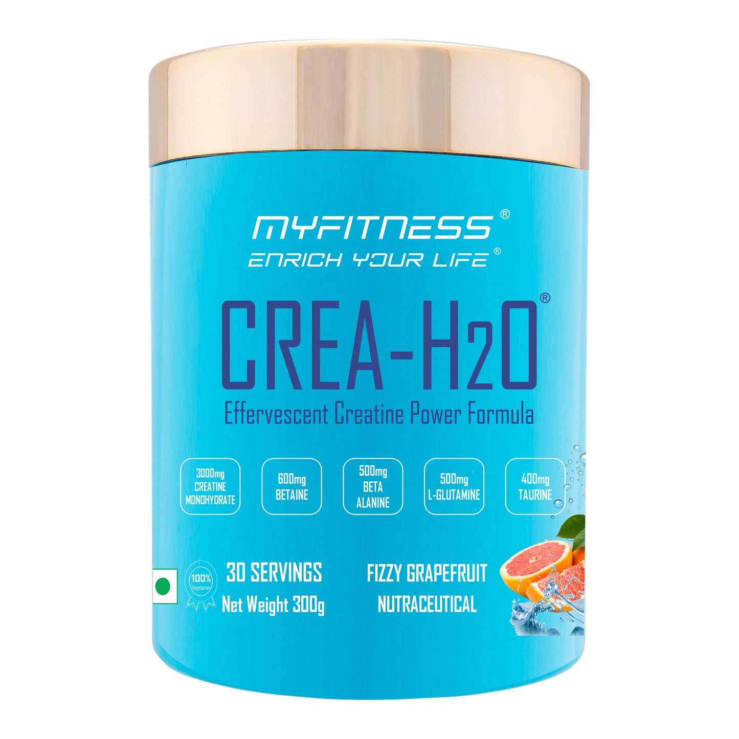 CREATINE MONOHYDRATE POWDER – MYFITNESS CREA H2O – 300g