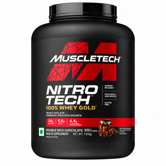 Muscletech Nitro-Tech Whey Gold Protein Powder 55 servings