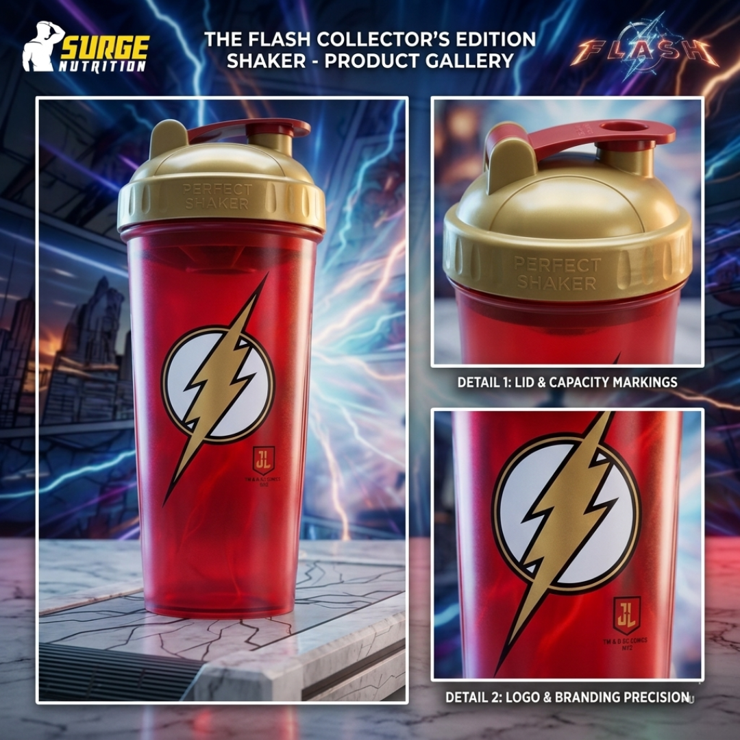 ⁠DC Flash plastic shaker 700ml (Imported)