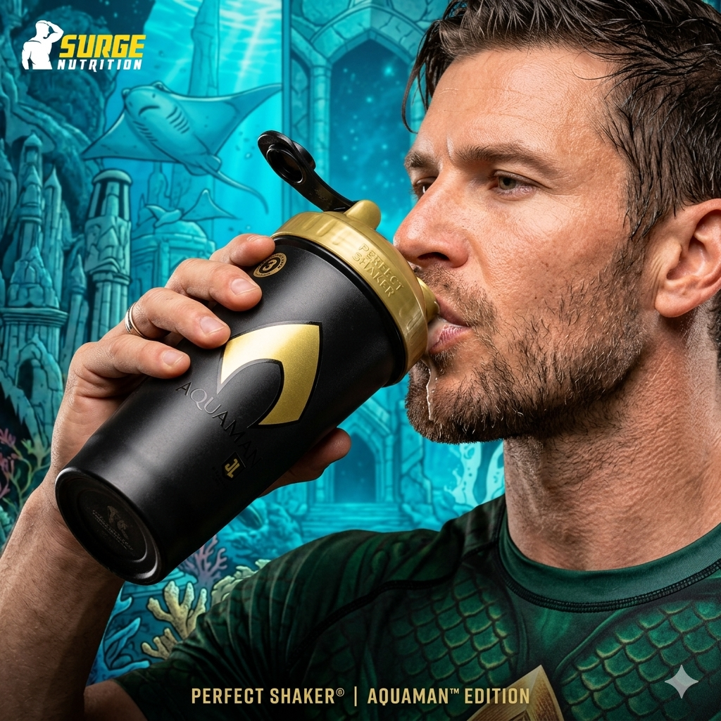 DC Aquaman plastic shaker 700ml (Imported)