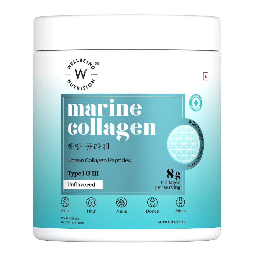 Wellbeing Nutrition Pure Korean Marine Collagen Peptides | Unflavored
