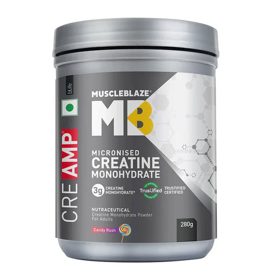 MuscleBlaze Creatine Monohydrate CreAMP 320g