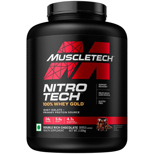 Muscletech Nitro-Tech Whey Gold Protein Powder 55 servings