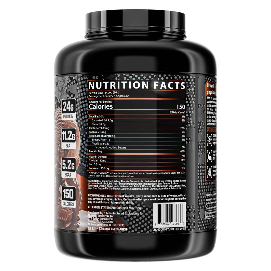 Nutrex research whey 5LBS