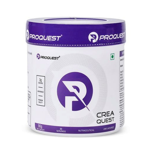 PROQUEST Creatine Micronized Monohydrate 90G | 30 Servings | Unflavoured