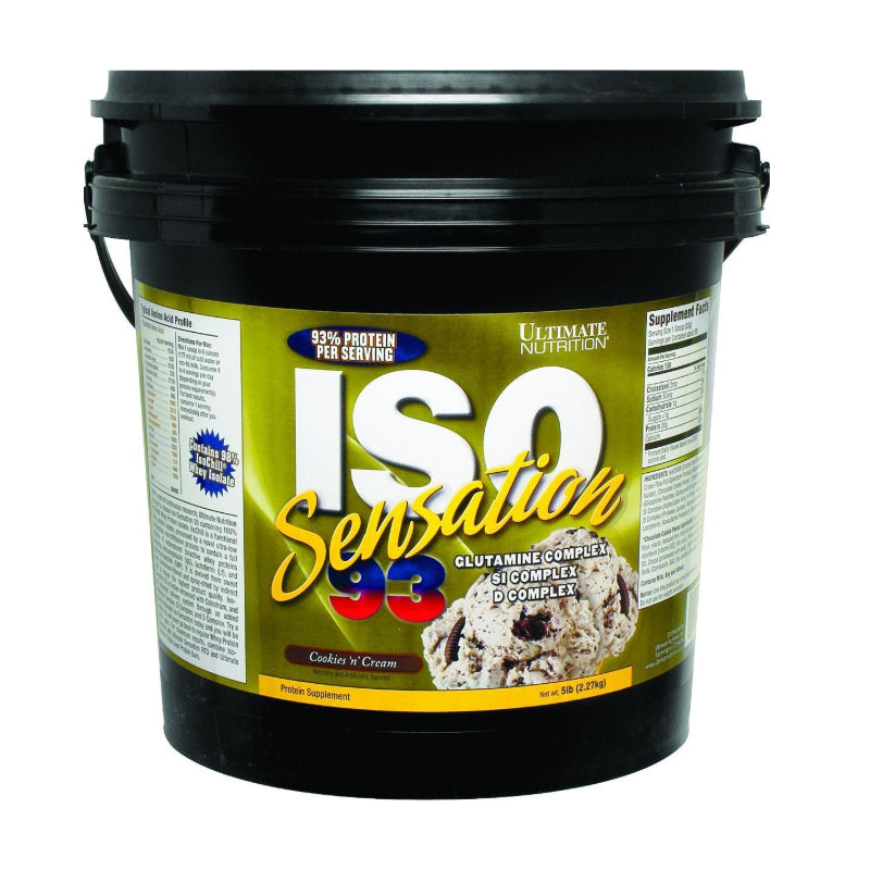 Ultimate Nutrition Iso Sensation Whey Protein Chocolate fudge 2.27kg