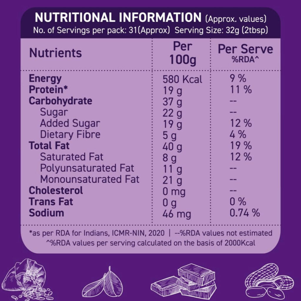 ALPINO Chocolate Peanut Butter 400g