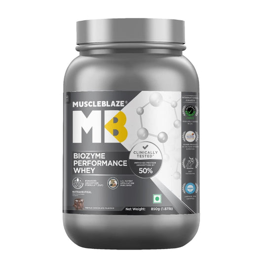 MuscleBlaze Biozyme Performance Whey, 1 kg
