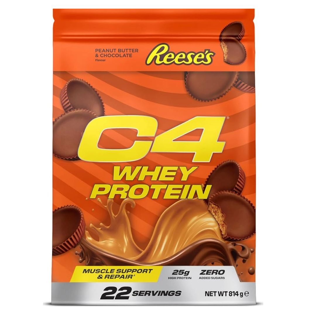 Cellucor C4 Whey Protein Powder, Reese's Peanut Butter & Chocolate | 22 Servings