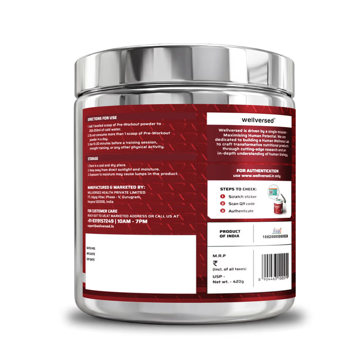 Dynamite Pre-Workout | Valencia Orange - (210g, 15 Servings)