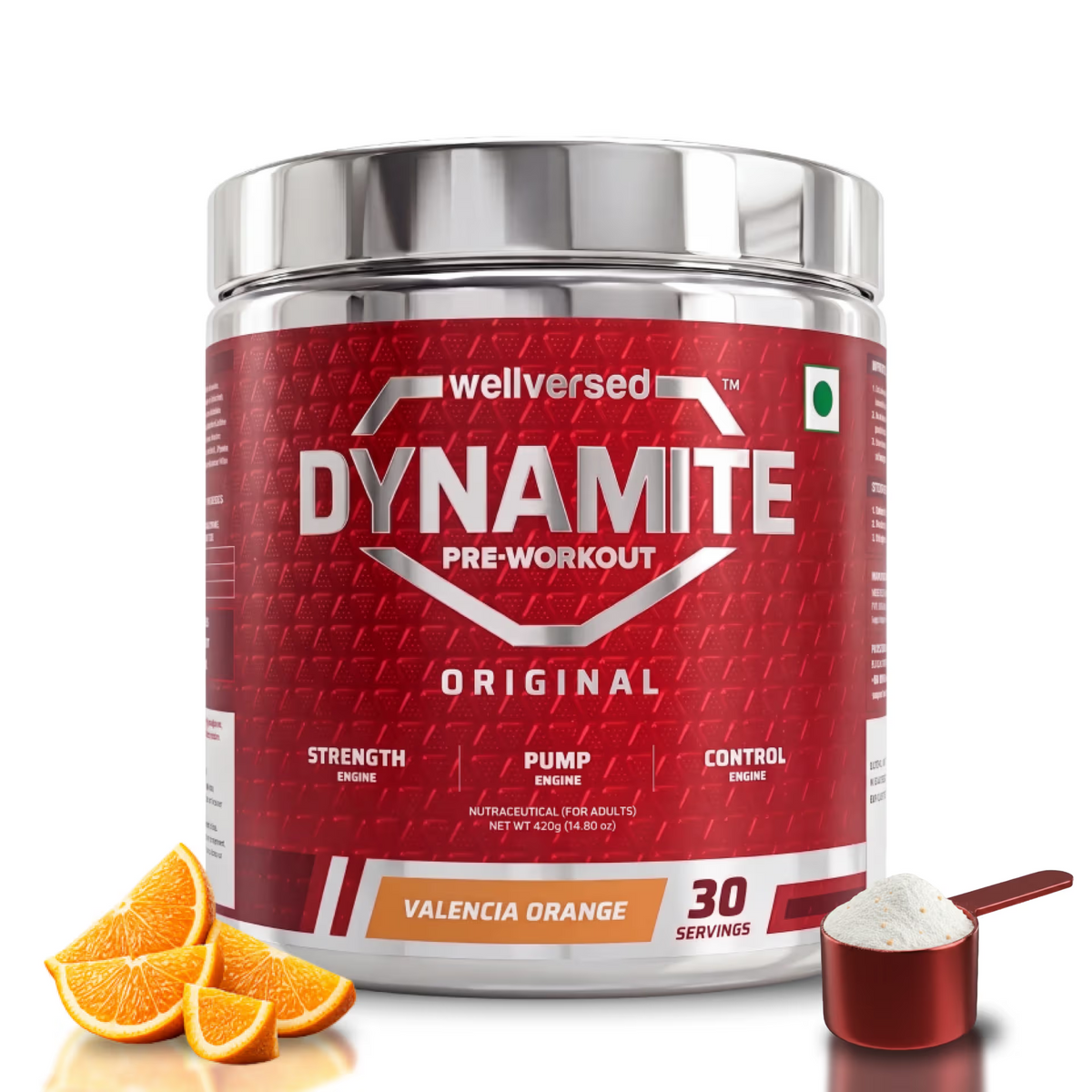 Dynamite Pre-Workout | Valencia Orange - (210g, 15 Servings)