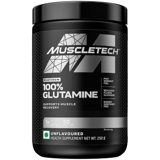 Muscletech Glutamine | Muscletech Platinum 100% Glutamine (50 servings)