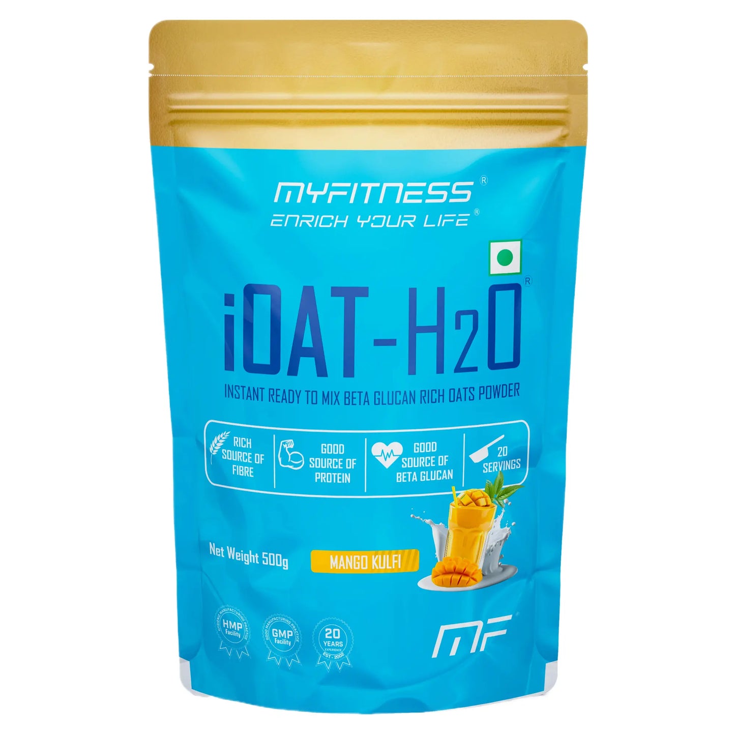 MYFITNESS iOAT-H2O | 500g | 20 Servings