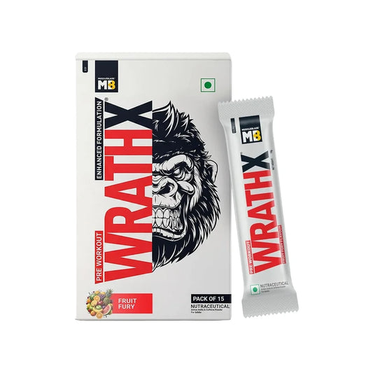 MuscleBlaze Pre Workout WrathX 15 servings