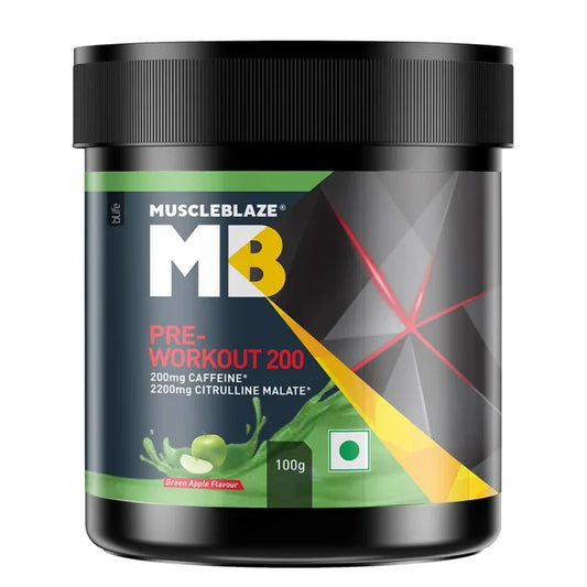 MuscleBlaze PRE Workout 200 |100 g