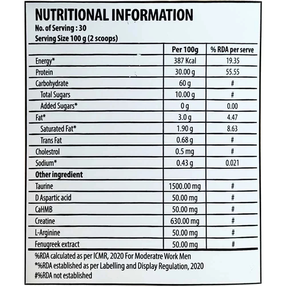 Kevin Levrone Anabolic Mass 3kg