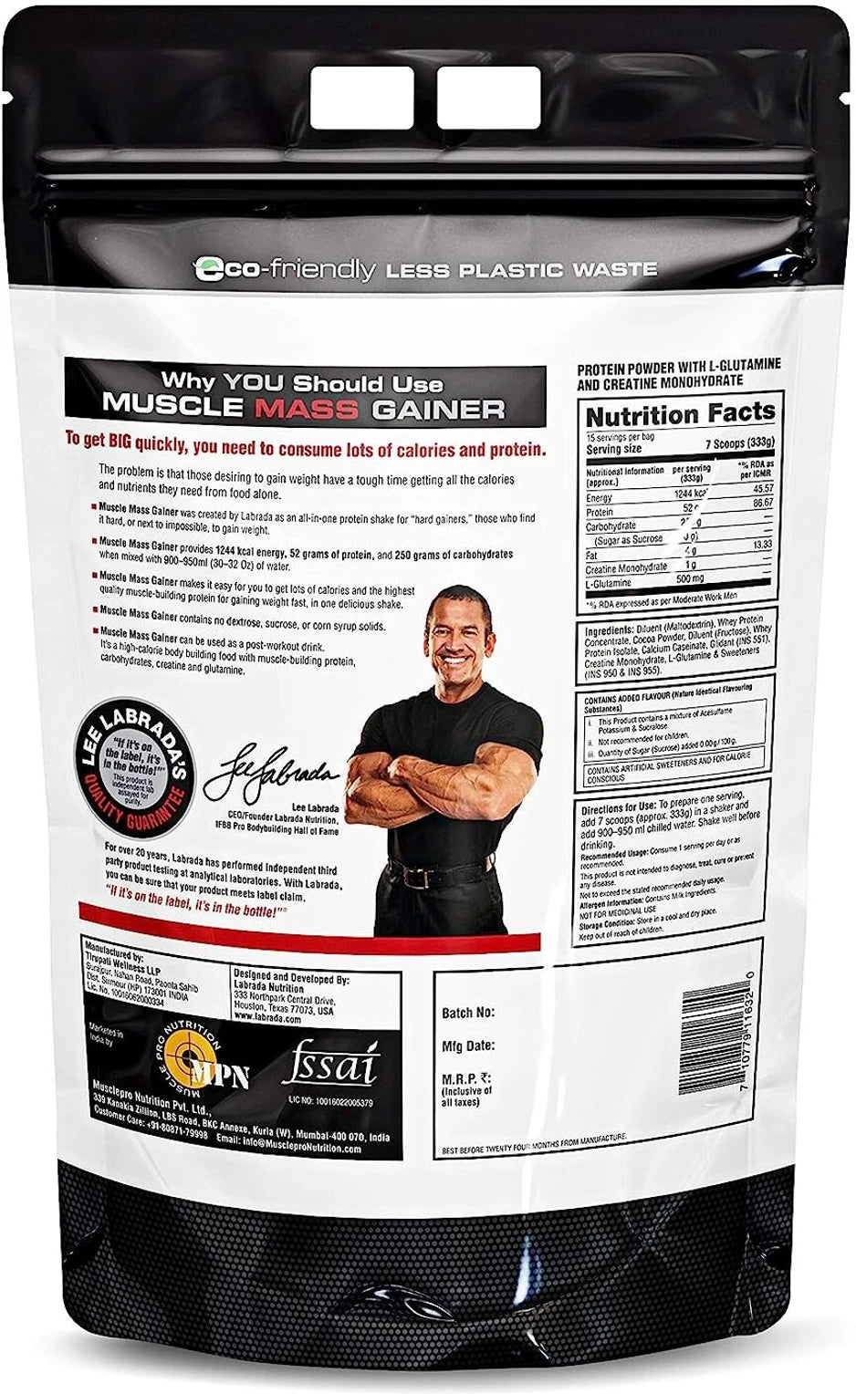 Labrada Muscle Mass Gainer -5kg